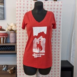 Jackson Hole V-neck Tee